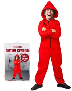 Costume De Braqueur Taille Enfant