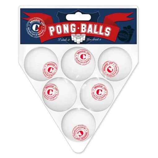 Balles De Bière Pong - 6 Balles De Beer Pong