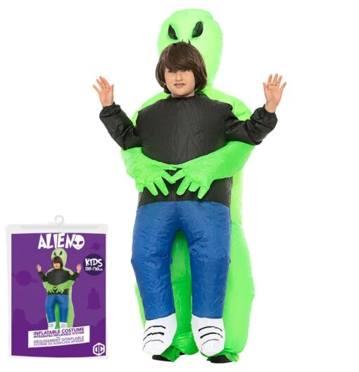 Costume Gonflable Alien Pour Enfants