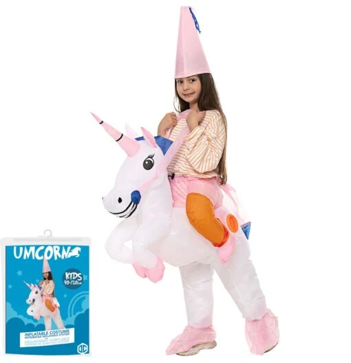 Costume Gonflable Licorne Pour Enfants