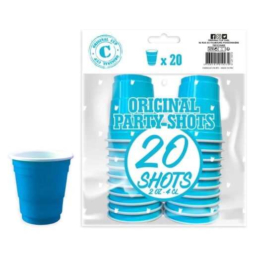 20 Shooters Turquoises 4cl